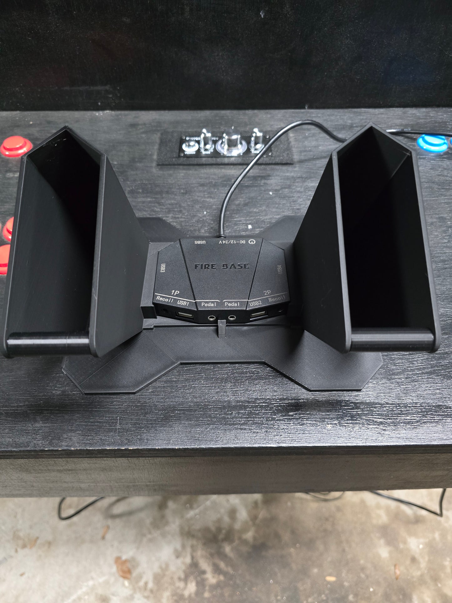 Retro Shooter Fire Base Fire Control Station Reaper RS3 Light Gun