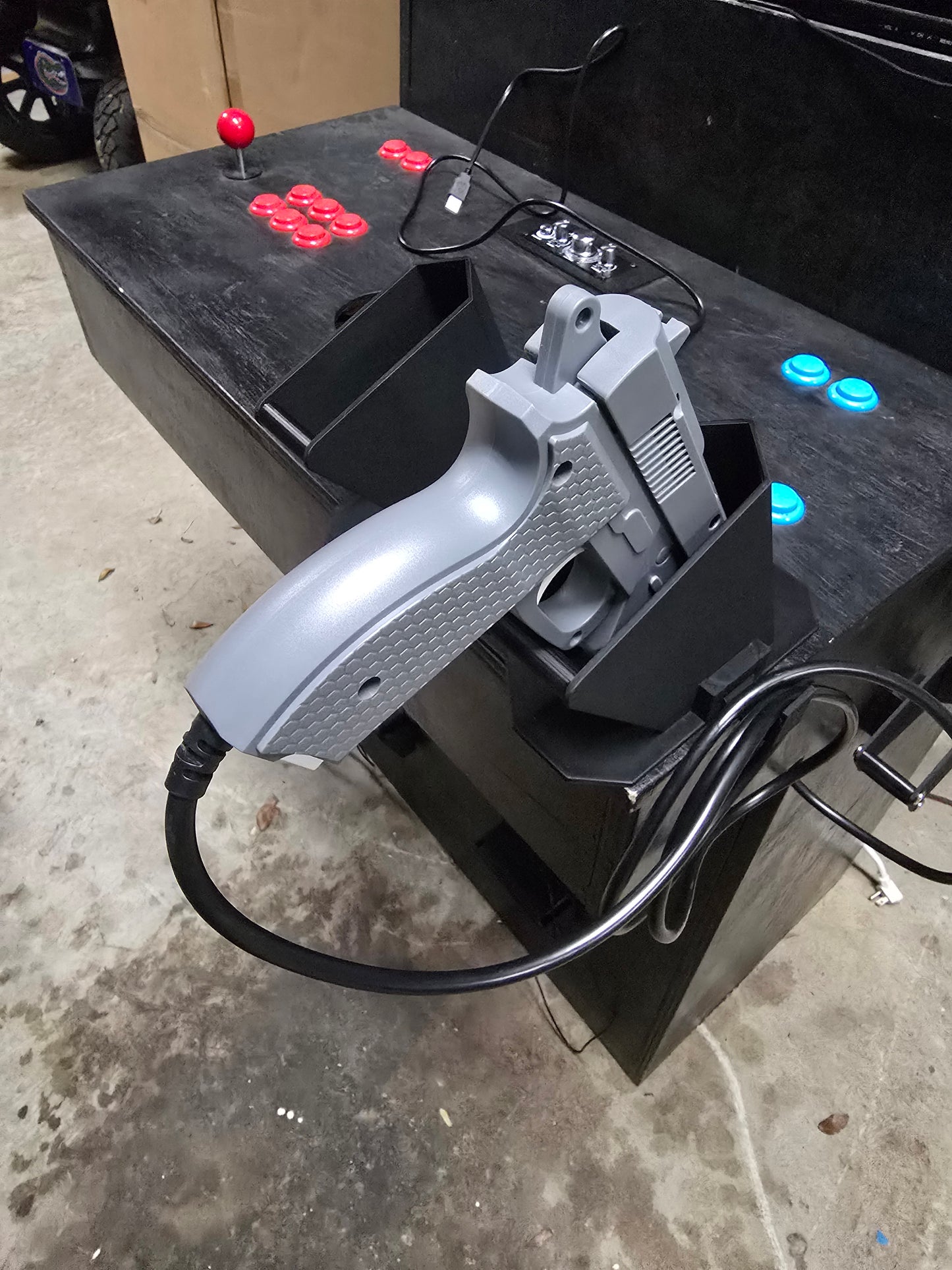 Retro Shooter Fire Base Fire Control Station Reaper RS3 Light Gun