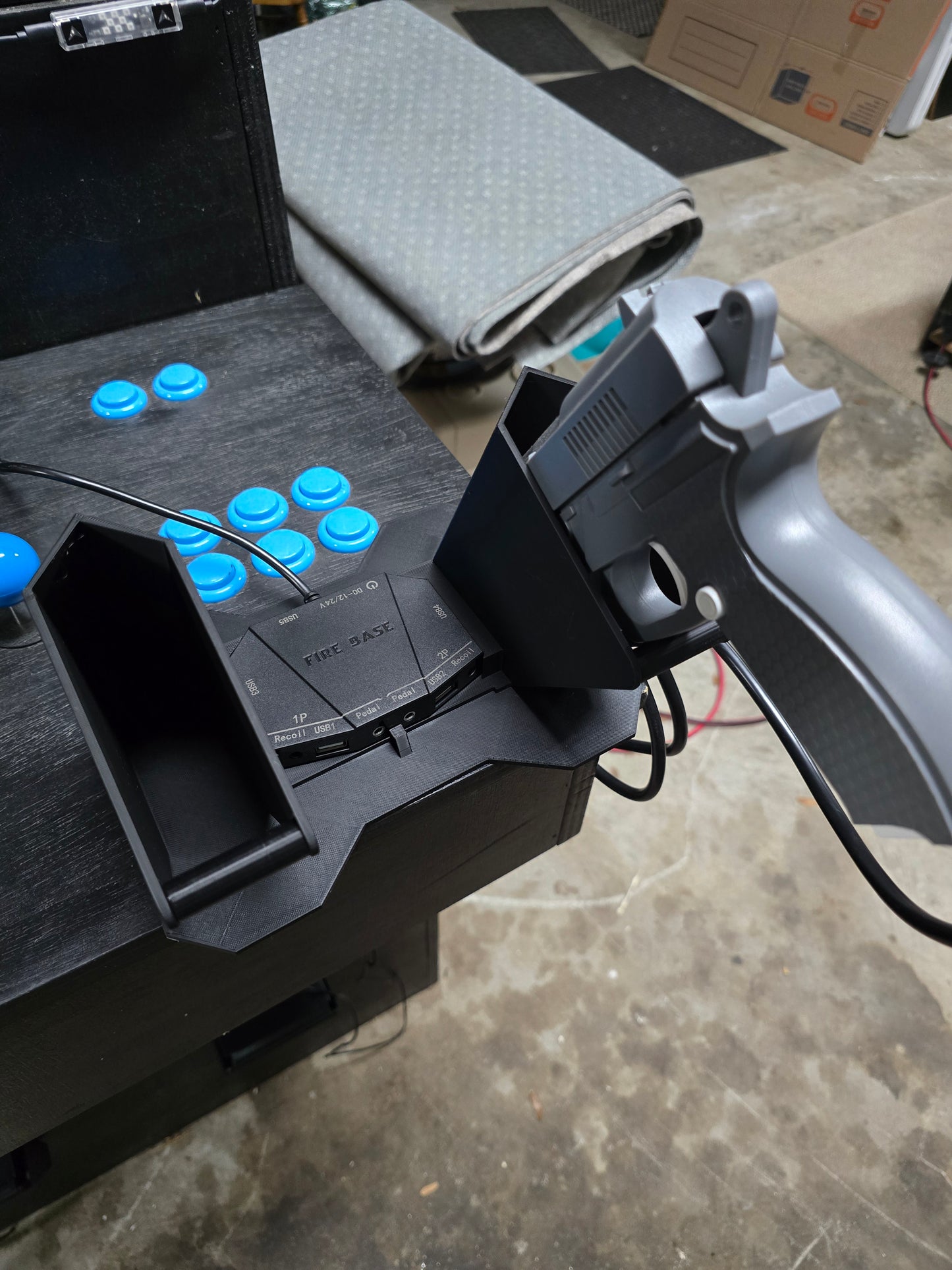 Retro Shooter Fire Base Fire Control Station Reaper RS3 Light Gun