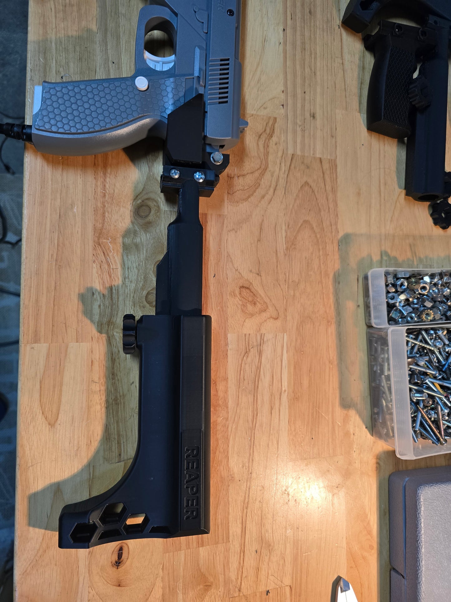 RS3 Reaper Arcade Light gun Mod kit Stock Grip
