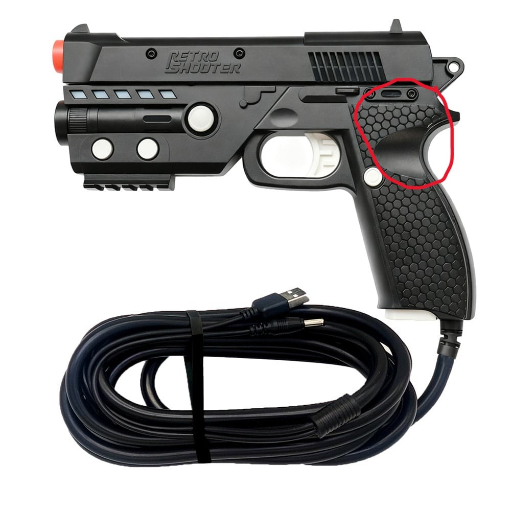 RS3 Reaper V1 V2 Arcade Light gun Mod kit Stock Grip