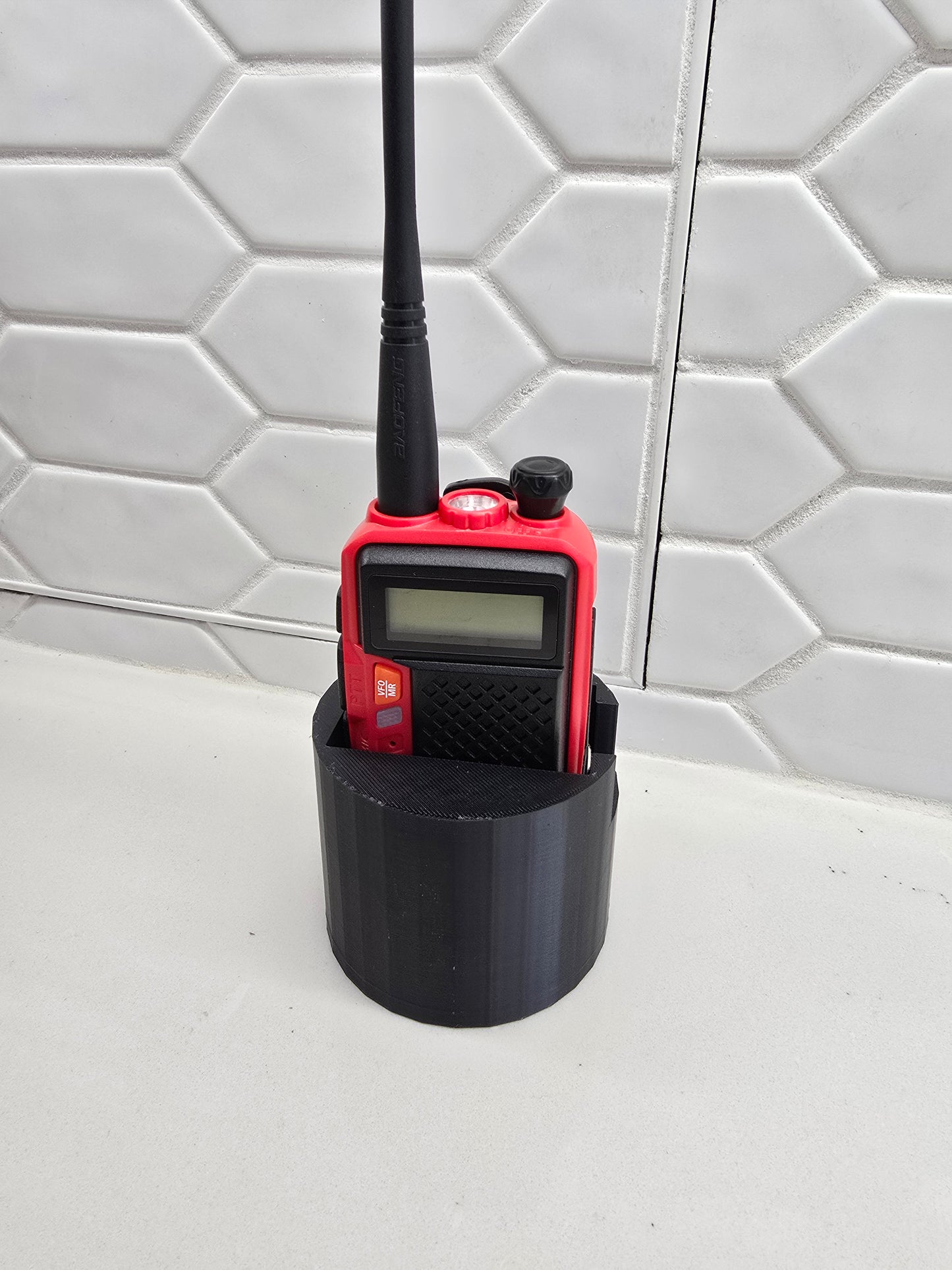 Baofeng handheld radio cup holder